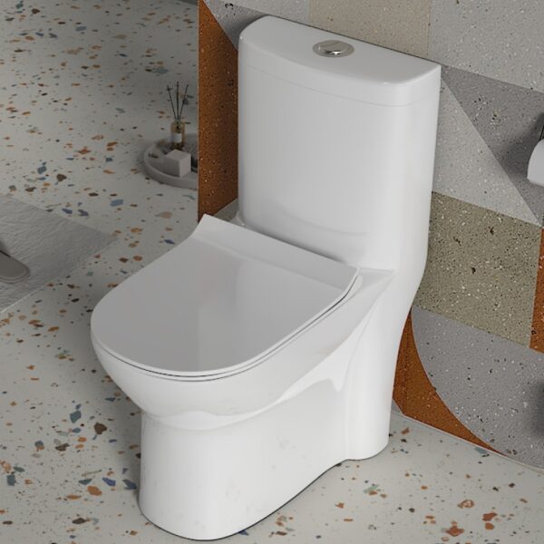 NAIROBI | Floor mount S-Trap 220mm One piece WC Suite