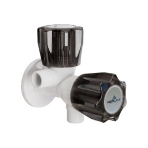 TWO WAY ANGLE COCK - NAPIER BLACK