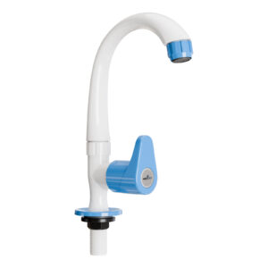 SWAN NECK DESCK MOUNT- NETCONG BLUE