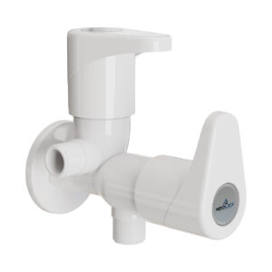 TWO WAY ANGLE COCK - NETCONG WHITE