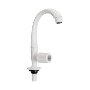 SWAN NECK DESCK MOUNT- NEPTUNE WHITE
