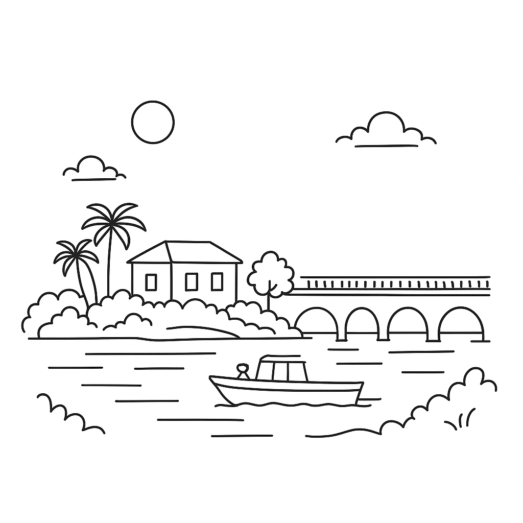 historical place Bhavani Island